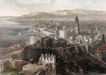View of Malaga, Spain